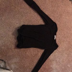 Black long sleeve shirt